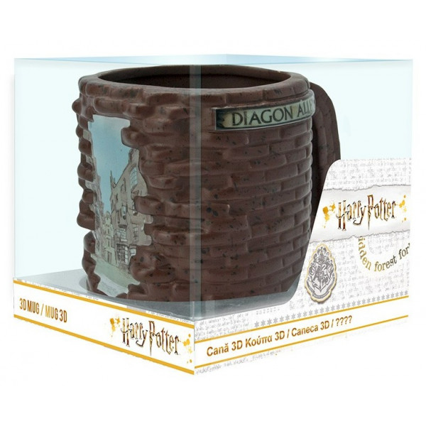 Фото - Чашка HARRY POTTER 3D Diagon Alley 500 мл (ABYMUG521)