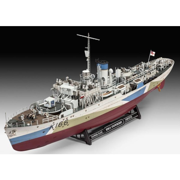 Фото - Набор для моделирования техники Revell Корвет класса Флауэр HMCS Snowberry (RVL-05132)