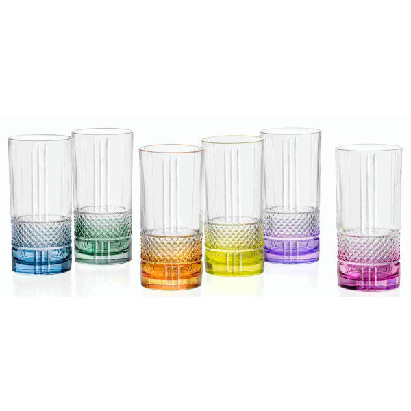 Фото - Набор стаканов RCR BRILLANTE 6 шт. 370 мл (27626020206)