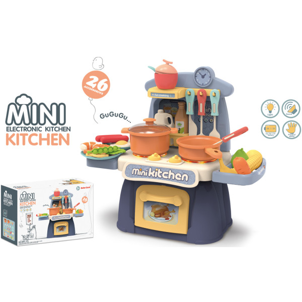 Фото - Сюжетно-ролевая игра. Кухня BebiGood со светом и звуком (889-173)