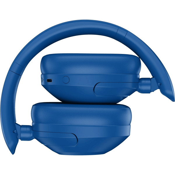 Фото - Наушники полноразмерные беспроводные Defender FreeMotion B490 Blue (63491)