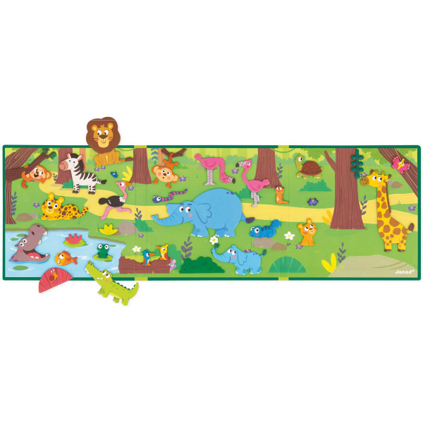 Фото - Настольная игра (3-4 года) Janod Африканские животные (J05456)