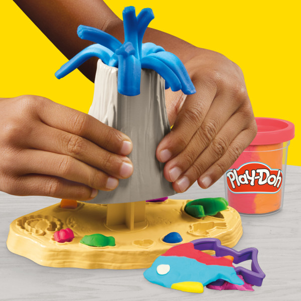 Фото - Наборы для лепки Hasbro Play-Doh Вулканическое приключение с сокровищами (F8789)