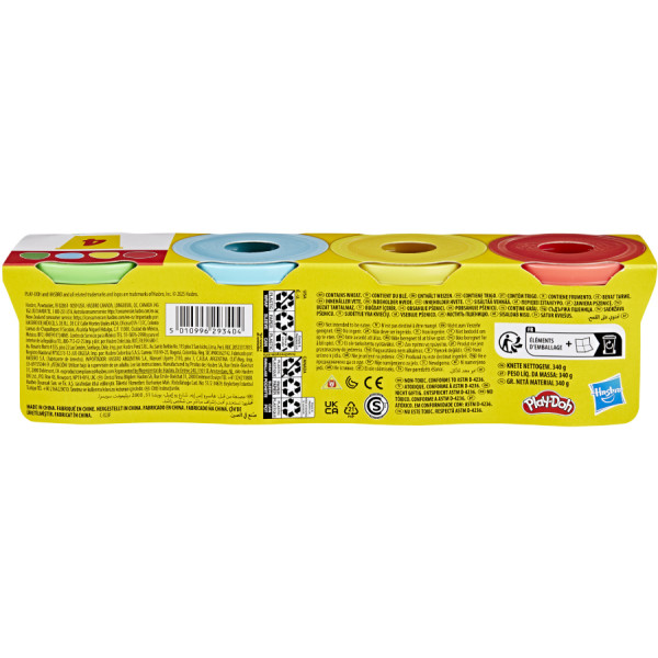 Фото - Расходники Hasbro 4 баночки G0688 Play-Doh CLASSIC (G0512_G0688)