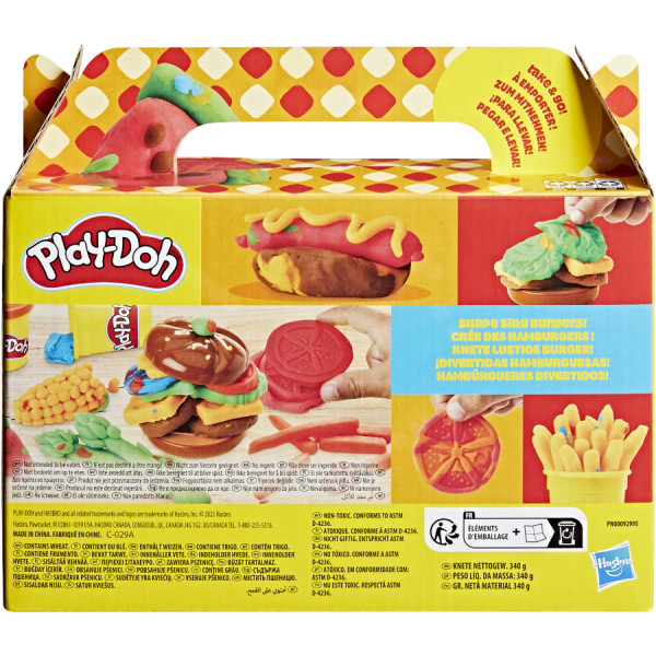 Фото - Наборы для лепки Hasbro Play-Doh Кулинарные формочки G1614 GRILL FUN PLAYSET (G1609_G1614)