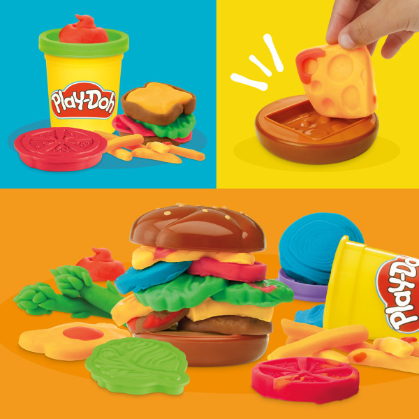 Фото - Наборы для лепки Hasbro Play-Doh Кулинарные формочки G1614 GRILL FUN PLAYSET (G1609_G1614)