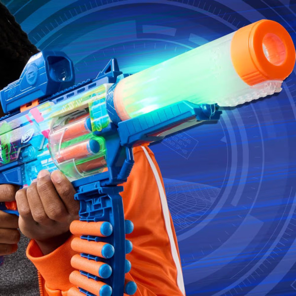 Фото - Бластер многозарядный Hasbro Nerf Loadout Cyberlight Ghost (G1824)