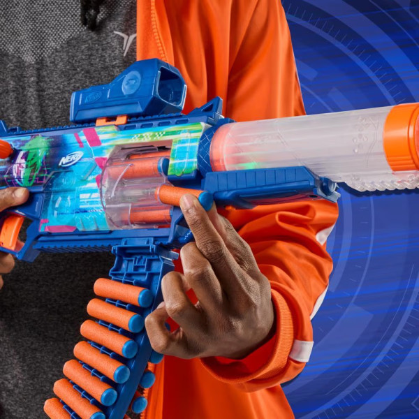 Фото - Бластер многозарядный Hasbro Nerf Loadout Cyberlight Ghost (G1824)