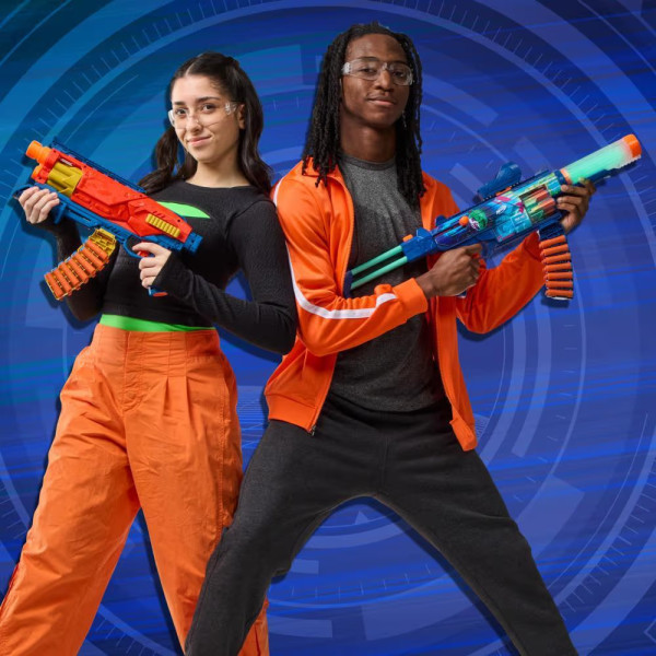 Фото - Бластер многозарядный Hasbro Nerf Loadout Cyberlight Ghost (G1824)