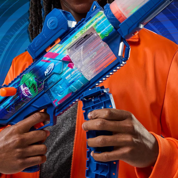 Фото - Бластер многозарядный Hasbro Nerf Loadout Cyberlight Ghost (G1824)