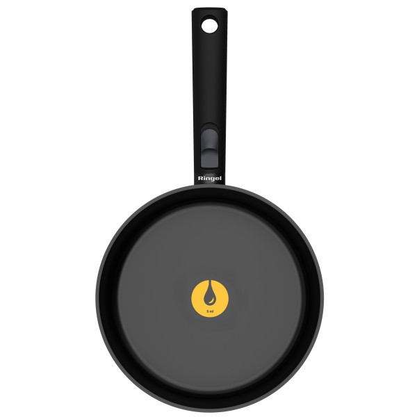 Фото - Сковорода универсальная Ringel Grey Line 20 см со съемной ручкой (RG-1155-20)