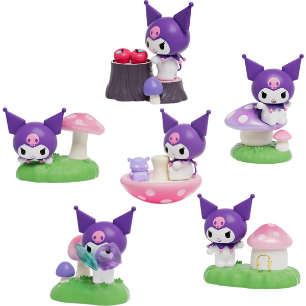 Фото - Игровая фигурка-сюрприз Pop Top KUROMI – САД ГРИБОЧКОВ в ассортименте (25MDL-001)