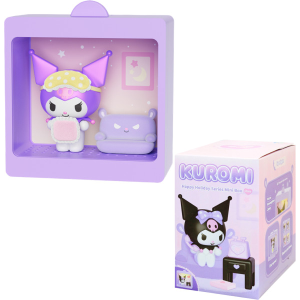 Фото - Игровая фигурка-сюрприз Pop Top KUROMI – ПРАЗДНИЧНОЕ НАСТРОЕНИЕ свет в ассортименте (25WH-001)