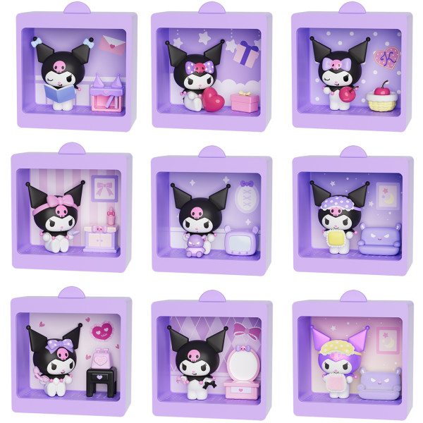 Фото - Игровая фигурка-сюрприз Pop Top KUROMI – ПРАЗДНИЧНОЕ НАСТРОЕНИЕ свет в ассортименте (25WH-001)