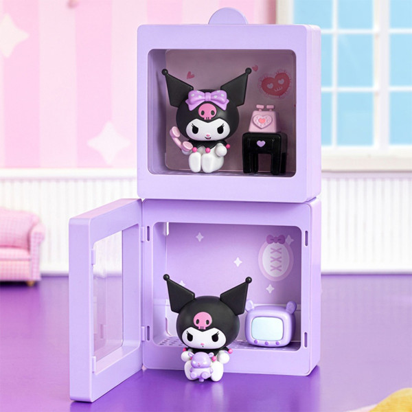 Фото - Игровая фигурка-сюрприз Pop Top KUROMI – ПРАЗДНИЧНОЕ НАСТРОЕНИЕ свет в ассортименте (25WH-001)