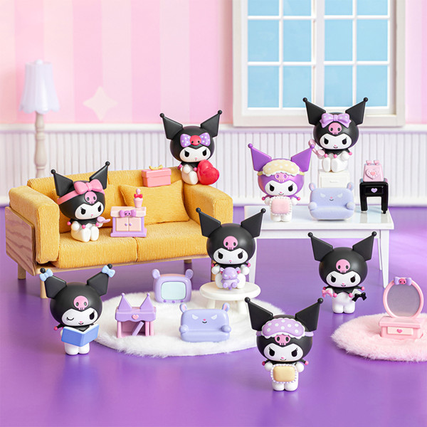 Фото - Игровая фигурка-сюрприз Pop Top KUROMI – ПРАЗДНИЧНОЕ НАСТРОЕНИЕ свет в ассортименте (25WH-001)