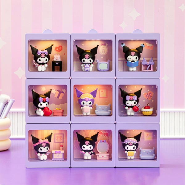 Фото - Игровая фигурка-сюрприз Pop Top KUROMI – ПРАЗДНИЧНОЕ НАСТРОЕНИЕ свет в ассортименте (25WH-001)