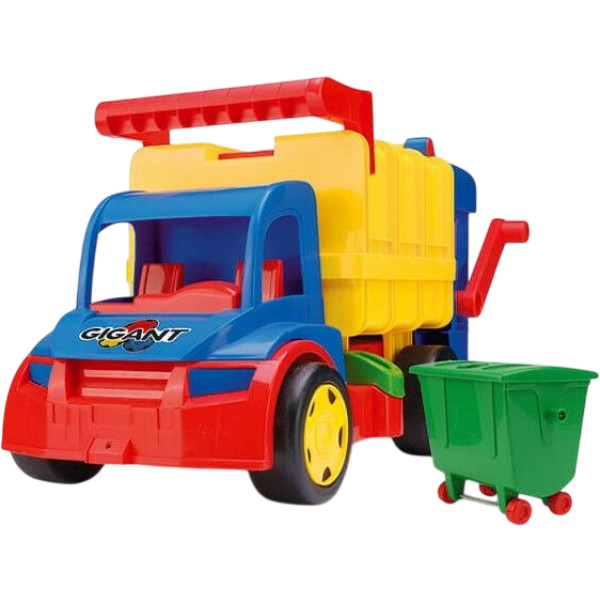 Фото - Базовый игровой транспорт для малыша Wader Мусоровоз гигант (67013) Фото - Базовый игровой транспорт для малыша Wader Мусоровоз гигант (67013)