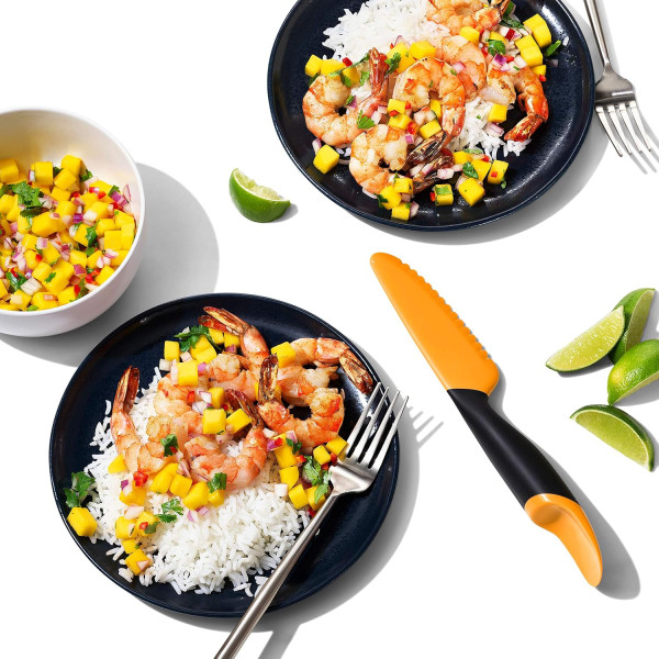 Фото - Нож кухонный OXO для манго Оранжевий (11305600)