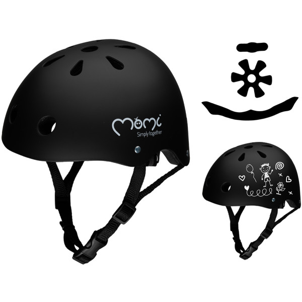 Фото - Шлем MoMi MIMI Mat Black