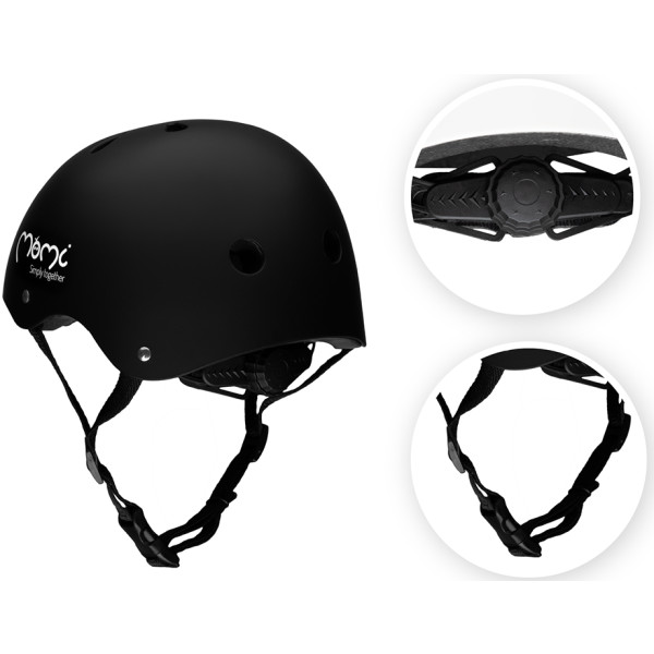 Фото - Шлем MoMi MIMI Mat Black