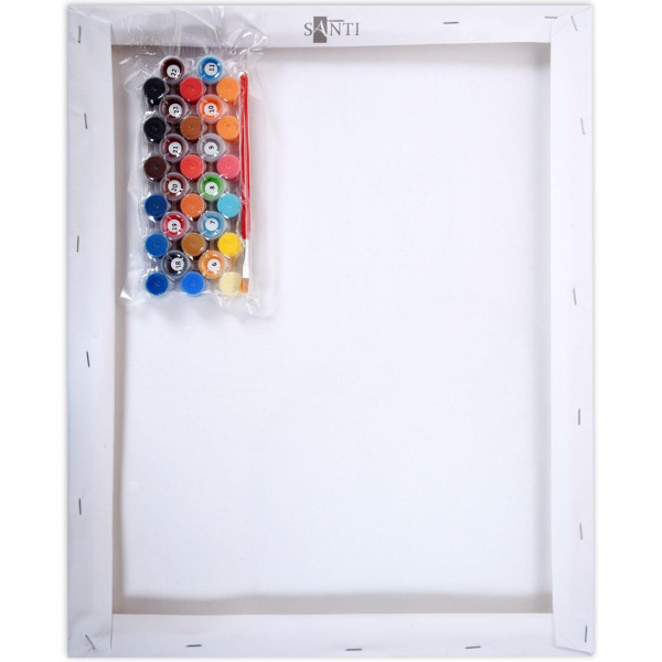 Фото - Картина по номерам Santi Лимонний букет 40х50 см (955753)