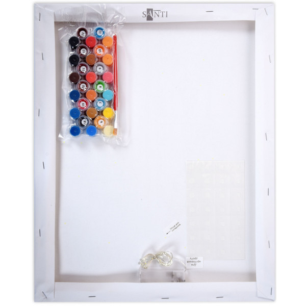 Фото - Картина по номерам Santi Коти на даху 40х50 см (956646)