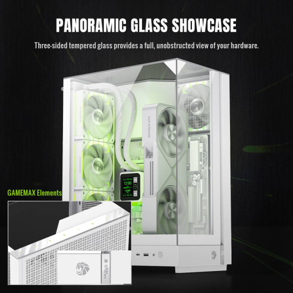 Фото - Корпус Gamemax T20 WH