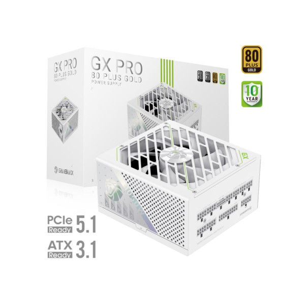Фото - Блок питания для ПК Gamemax GX PRO 1050G WH