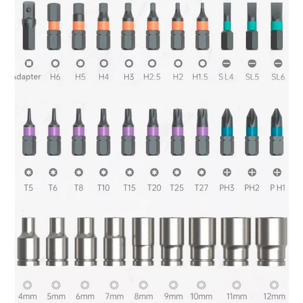 Фото - Набор отверток ATuMan Duka RS2 (33 в 1)