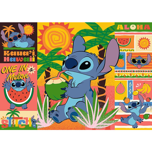 Фото - Пазлы (8+) Trefl "500" Lilo&Stitch Каникулы со Стичом (74834)