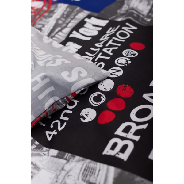 Фото - Комплект постельного белья Moon&Star 160х220х2 нав. 2х70х70 New York Бязь Gold Люкс (MS-820001243)