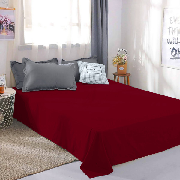 Фото - Набор простыней Zastelli 19-1655 Garnet бязь 145х210 см 2 шт. (21923)