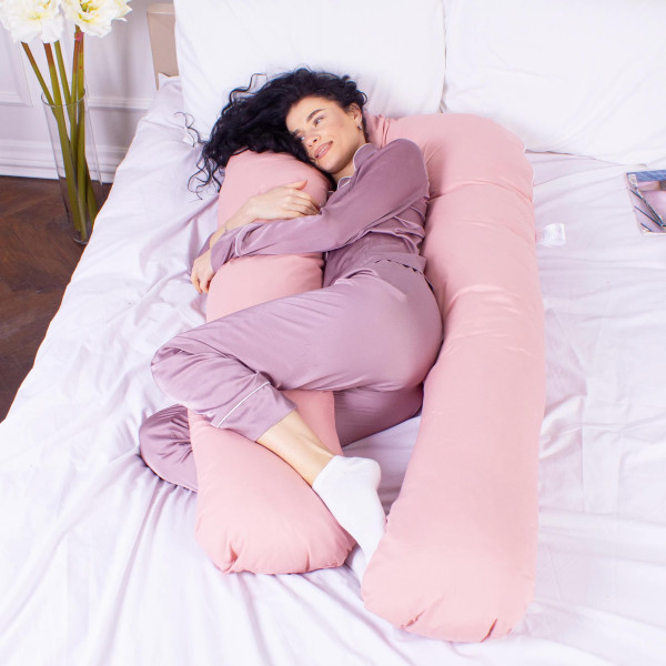 Фото - Подушка для будущих мам MirSon U-образная № 8014 Eco Line Coral (2200006178385)