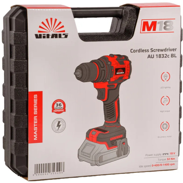Фото - Дрель-шуруповерт VITALS Master AU 1832c BL