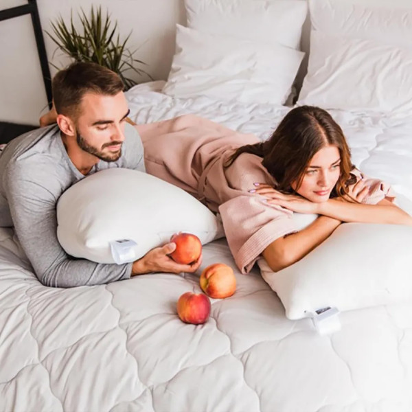 Фото - Подушка стандартная MirSon хлопковая №886 Julia Hand made Упругая 50х70 см (2200003226973)