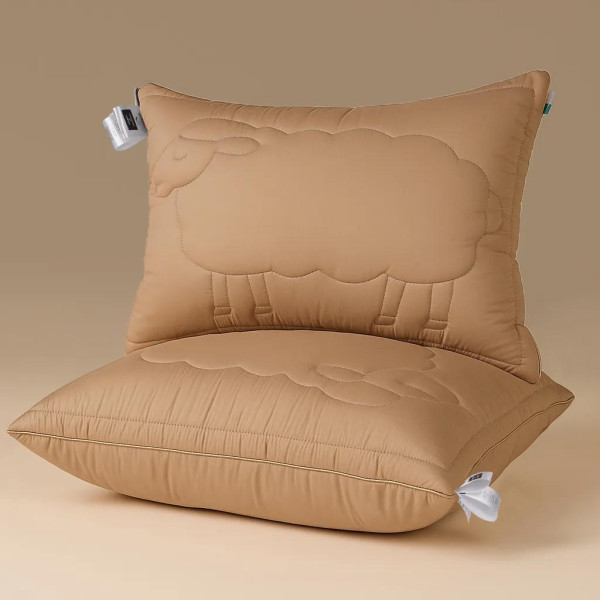 Фото - Подушка стандартная MirSon №516 Marzello Collection Wool мягкая 40x60 см (2200012229323)