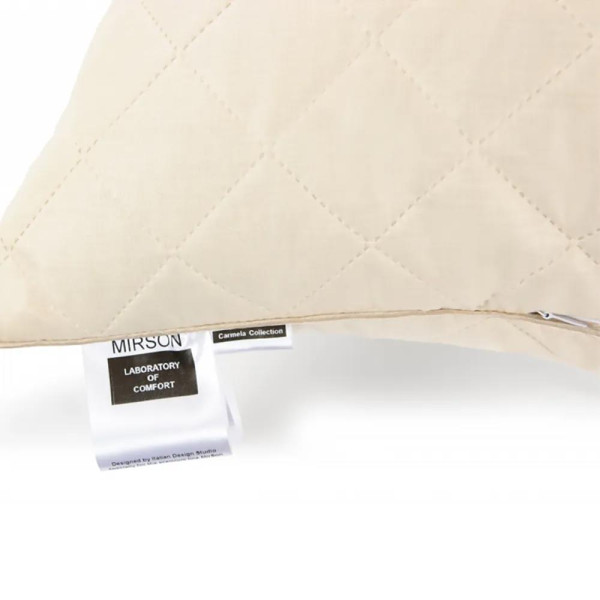 Фото - Подушка стандартная MirSon 1162 Carmela EcoSilk 50х70 см (2200001515444)