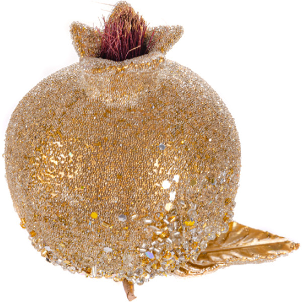 Фото - Ёлочная игрушка Lefard Гранат 10х8 см (66-033)