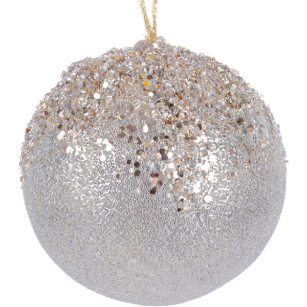 Фото - Ёлочная игрушка Lefard Шар 12 см (66-051) Фото - Ёлочная игрушка Lefard Шар 12 см (66-051)