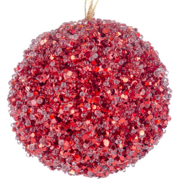 Фото - Ёлочная игрушка Lefard Шар 9,5 см (66-065) Фото - Ёлочная игрушка Lefard Шар 9,5 см (66-065)