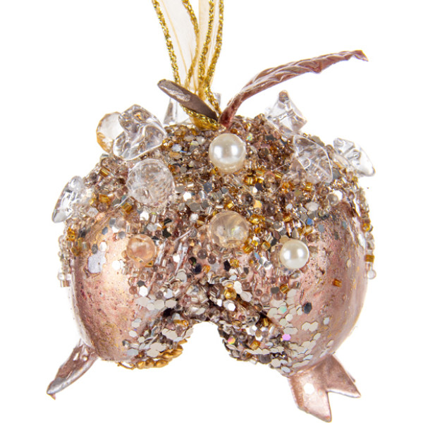 Фото - Ёлочная игрушка Lefard Гранат 9 см (66-142) Фото - Ёлочная игрушка Lefard Гранат 9 см (66-142)