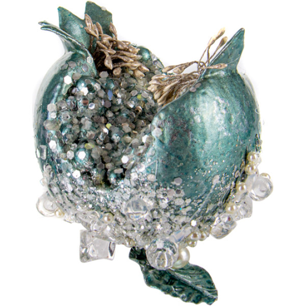 Фото - Ёлочная игрушка Lefard Гранат 9 см (66-169)