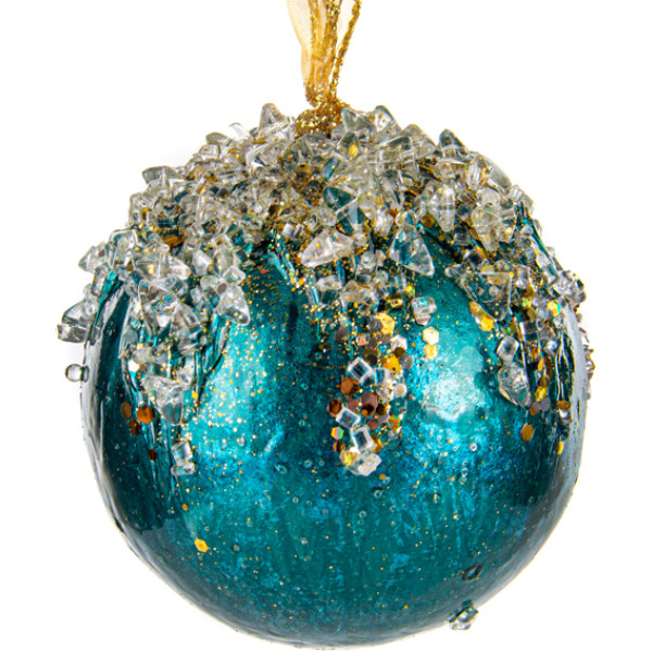 Фото - Ёлочная игрушка Lefard Шар 12 см (66-177) Фото - Ёлочная игрушка Lefard Шар 12 см (66-177)