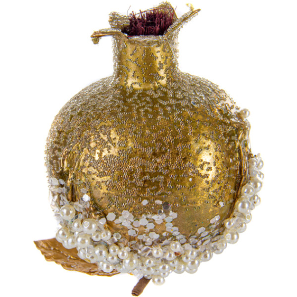 Фото - Ёлочная игрушка Lefard Гранат 10х8 см (66-188)