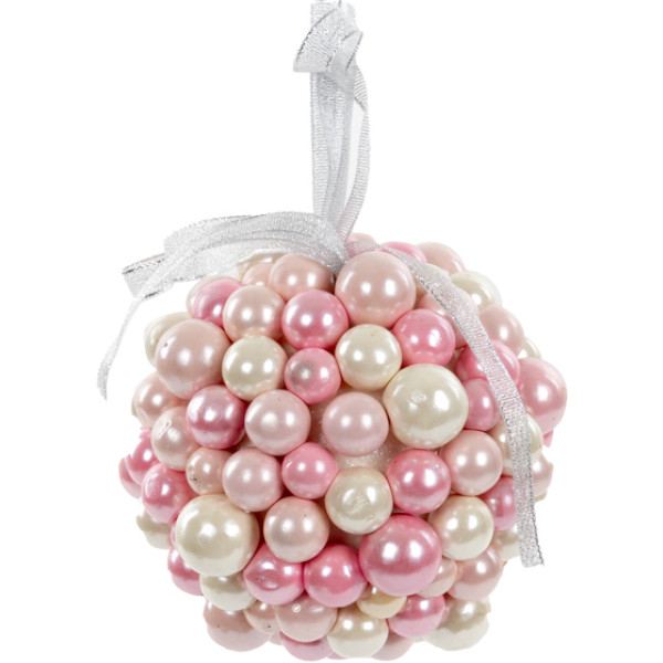 Фото - Ёлочная игрушка Lefard 15 см розовое (822-033)