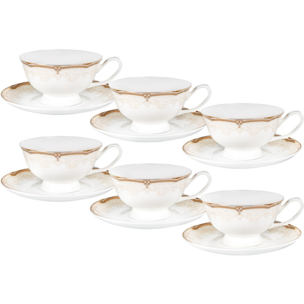 Фото - Сервиз чайный Lefard Regnum 220 мл 12 пр. (440-133)