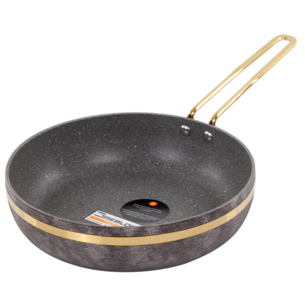 Фото - Сковорода универсальная Brioni Royal Stone Sandstone gold 24x6 см (764-041)