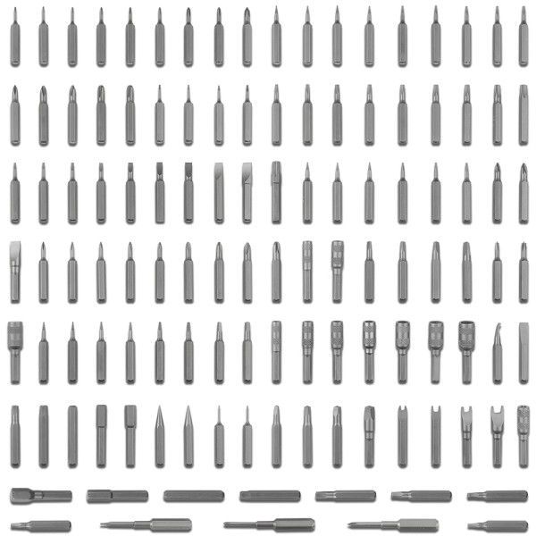 Фото - Отвертка со сменными битами Brevia 150 в 1 (55150MPC)