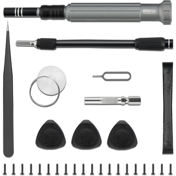 Фото - Отвертка со сменными битами Brevia 150 в 1 (55150MPC)